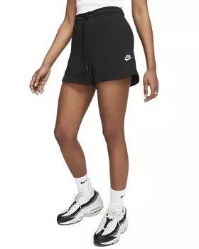 Шорты Nike на кулиске с логотипом, черный