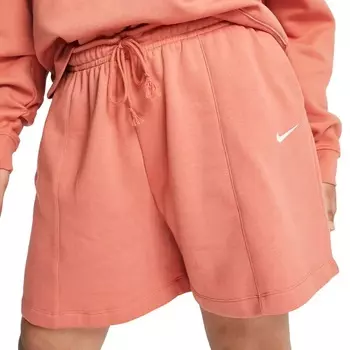 Шорты Nike Plus Mini Swoosh Fleece, коричневый