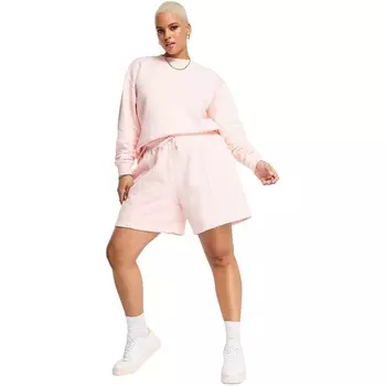Шорты Nike Plus Mini Swoosh Fleece, светло-розовый