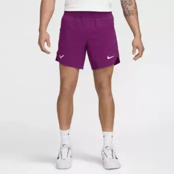 Шорты Nike Rafa, цвет Sangria/White