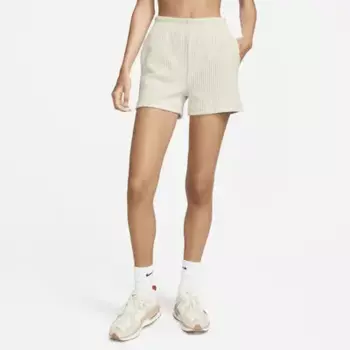 Шорты Nike Sportswear Chill Rib, цвет Light Orewood Brown/Light Orewood Brown