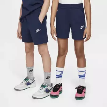 Шорты Nike Sportswear Club, цвет Midnight Navy/White