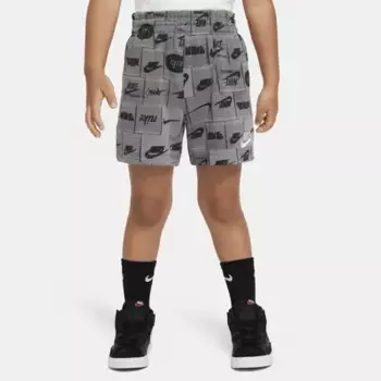 Шорты Nike Sportswear Club Toddler Printed Shorts, цвет Smoke Grey