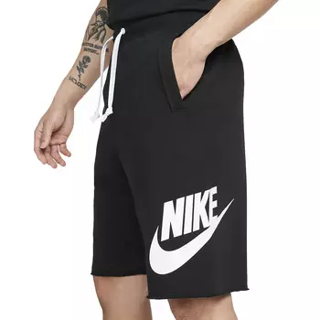 Шорты Nike Sportswear Essentials French Terry Alumni, черный