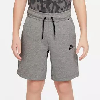 Шорты Nike Sportswear Tech Fleece для мальчиков, серый