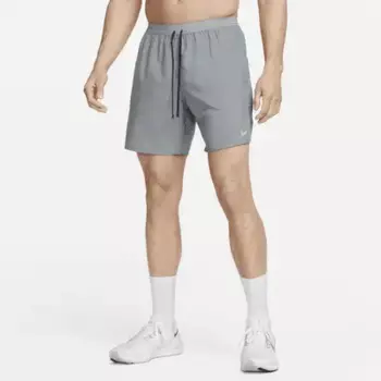 Шорты Nike Stride, цвет Smoke Grey/Black