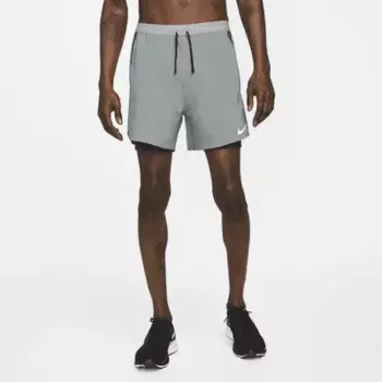 Шорты Nike Stride, цвет Smoke Grey/Dark Smoke Grey/Black