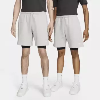 Шорты Nike x MMW, цвет Grey Heather/Black
