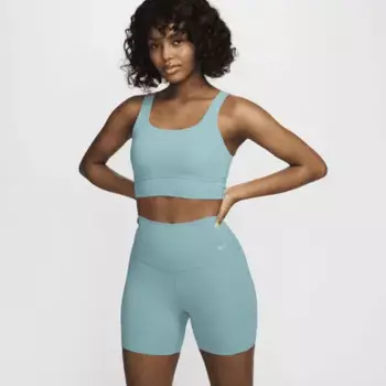 Шорты Nike Zenvy, цвет Denim Turquoise/Black