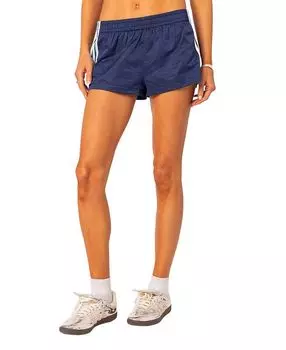 Шорты Nikki из нейлона Edikted, синий