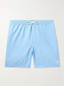 Шорты Nomadic Volley из переработанного твила с кулиской и логотипом Outerknown, синий