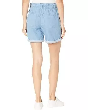 Шорты NYDJ Baggy Fit Denim Shorts in Light Stone, цвет Light Stone