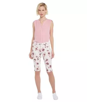 Шорты NYDJ, Bike Capris w/ Rivet Sideseam in Bonnieux