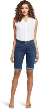 Шорты NYDJ Briella Shorts Roll Cuff, цвет Gold Coast