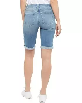 Шорты NYDJ Briella Shorts Roll Cuff in Clean Brookes, цвет Clean Brookes
