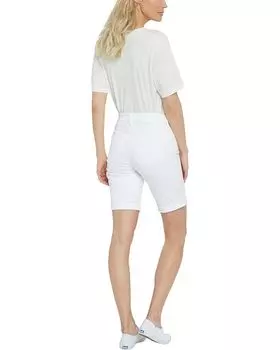 Шорты NYDJ Ella Shorts w/ 1" Cuff in Optic White, цвет Optic White