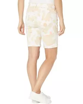 Шорты NYDJ Ella Shorts with Sideseam Slits in Abstract Camo, цвет Abstract Camo