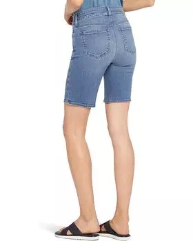 Шорты NYDJ Ella Shorts with Sideseam Slits in Sweetbay, цвет Sweetbay