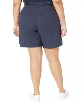 Шорты Nydj Plus Size Modern Bermuda Shorts, цвет Oxford Navy