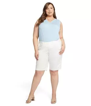 Шорты NYDJ Plus Size, Plus Size Bermuda Shorts