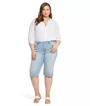 Шорты NYDJ Plus Size, Plus Size Kristie 80s Bermuda in Hollander