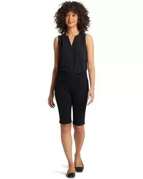 Шорты NYDJ Pull-On Bike, цвет Overdye Black