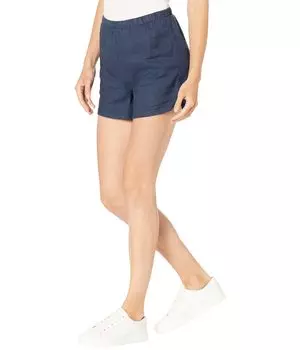 Шорты NYDJ, Pull-On Shorts in Stretch Linen Twill