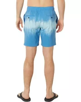 Шорты O'Neill Stockton Print E-Waist 18" Hybrid Shorts, цвет MDT Blue