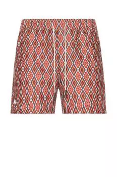 Шорты OAS Bohemia Swim Shorts, коричневый