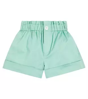 Шорты Oasis из смесового хлопка Paade Mode, зеленый