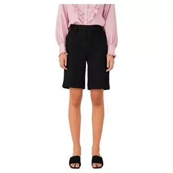 Шорты Object Lisa MW Wide, черный