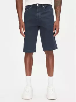 Шорты облегающего кроя из ткани Jaimie DM0DM21951 Tommy Jeans, синий