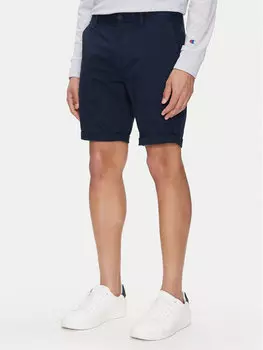 Шорты облегающего кроя из ткани Scanton DM0DM21950 Tommy Jeans, синий