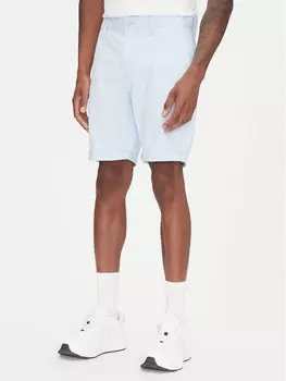 Шорты облегающего кроя из ткани Scanton DM0DM21950 Tommy Jeans, голубой