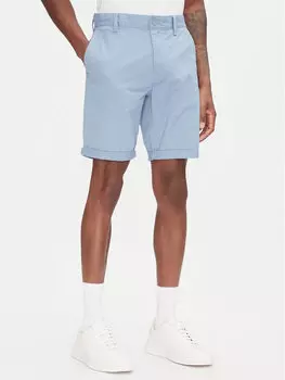 Шорты облегающего кроя из ткани Scanton DM0DM21950 Tommy Jeans, синий