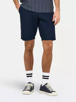 Шорты облегающего кроя из ткани Skal 22034682 Only & Sons, синий