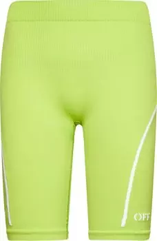 Шорты Off-White Athl Off Stamp Seamless Shorts Yellow, желтый