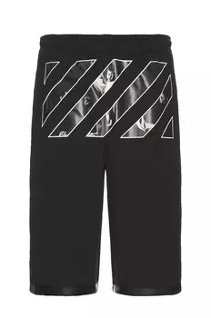 Шорты Off-White Caravaggio Meshs, черный