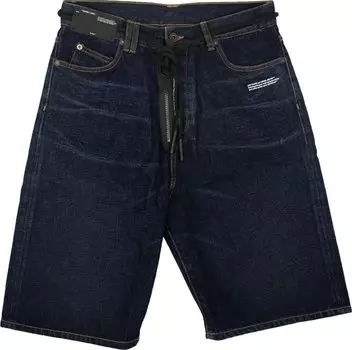 Шорты Off-White Denim Shorts 'Blue', синий