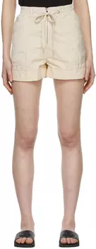 Шорты Off-White из полиэстера Moncler