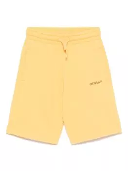 Шорты Off-White Kids Bookish, желтый