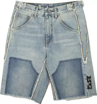 Шорты Off-White Reconstruct Carpenter Shorts 'Blue', синий