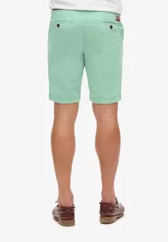 Шорты OFFICER Superdry, зеленый