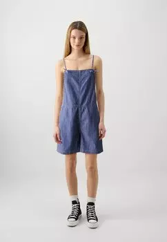 Шорты ONLKARLA TIE OVERALL ONLY, синий деним
