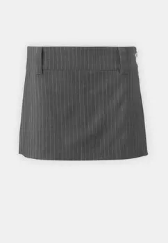 Шорты ONLNOELIAPINSTRIPE SKORT ONLY, темно-серый