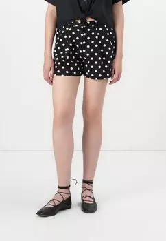 Шорты ONLTAMILA PLEAT ONLY, черный
