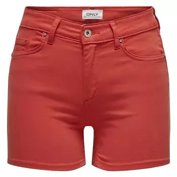 Шорты Only Blush denim, красный