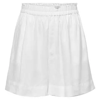 Шорты Only Tokyo Linen Blend High Waist, белый