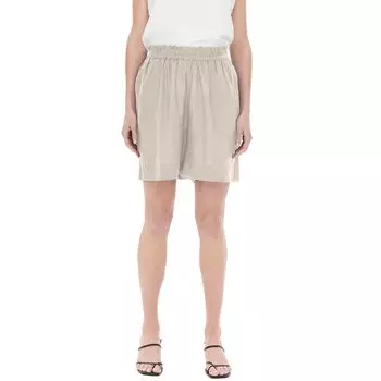 Шорты Only Tokyo Linen Blend High Waist, серый