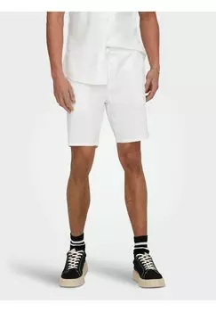 Шорты ONSLINUS SHORTS Only & Sons, белый